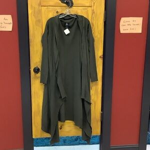 Olive Green Women's Cardigan